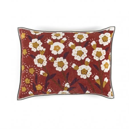 Flora Terracotta, Cushion Elitis, 40cmx55cm