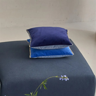 Varese Cerulean and Sky Cushion, Designers Guild, 43cmx43cm