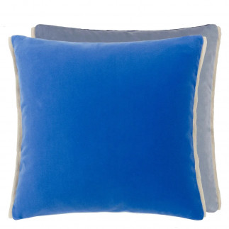 Varese Cerulean and Sky Cushion, Designers Guild, 43cmx43cm