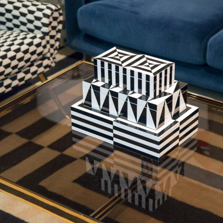 Op'Art Small, Boite Laquée, Jonathan Adler