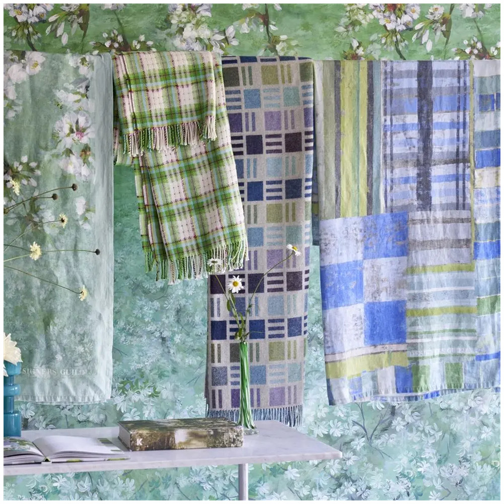 Plaid Bainbridge Delft, Designers Guild