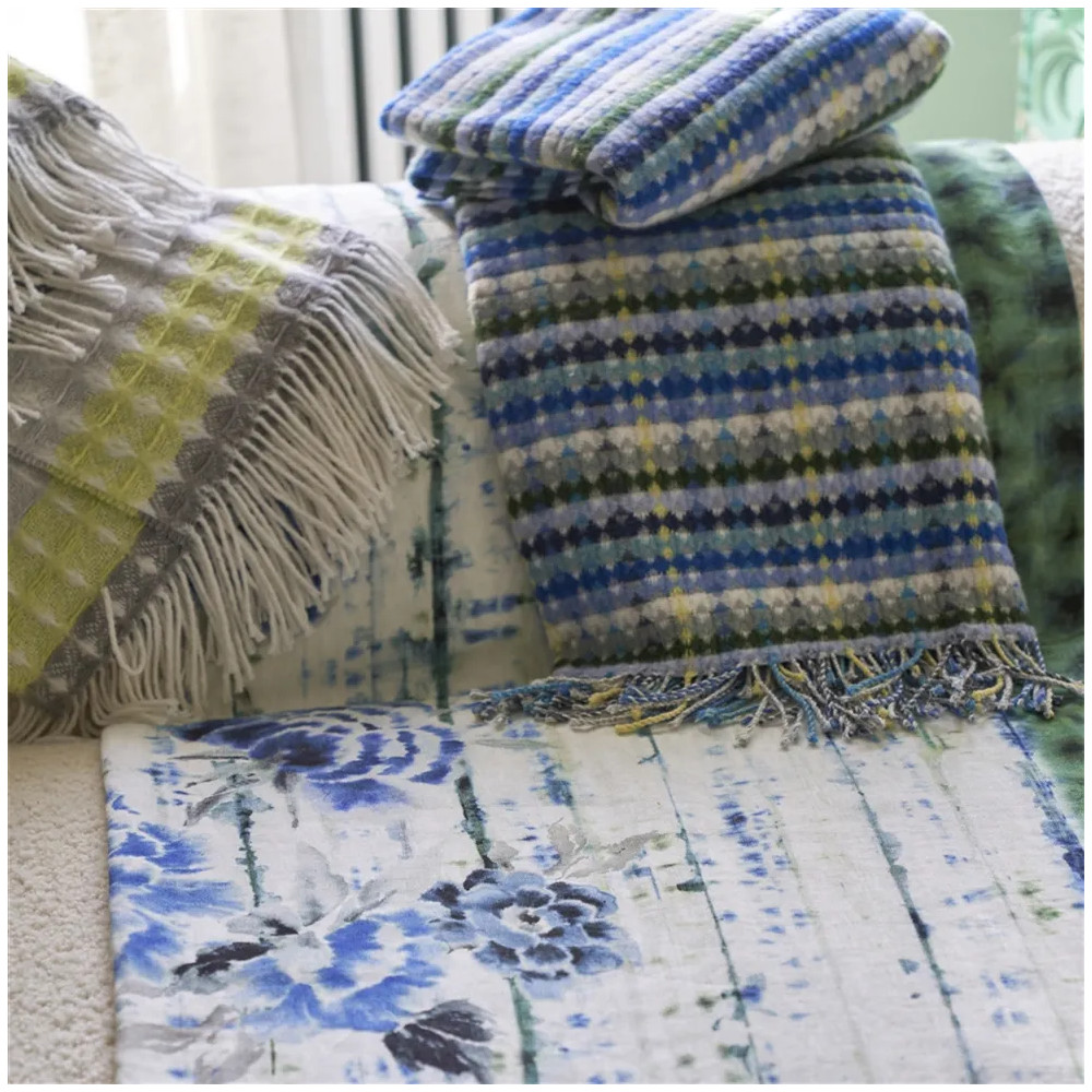 Plaid Bainbridge Delft, Designers Guild