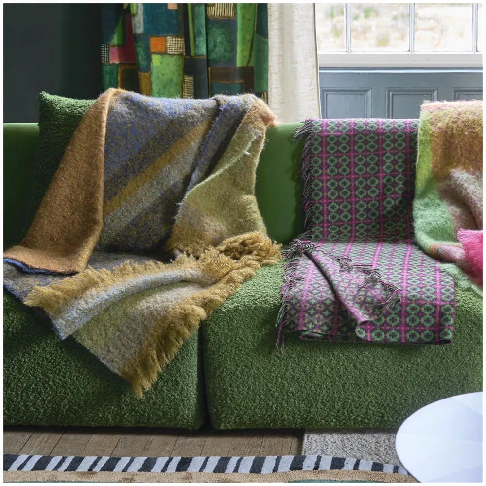 Plaid Bainbridge Delft, Designers Guild