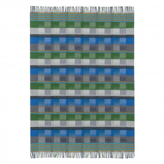 Tasara Cobalt, Plaid ou Jeté de canapé, Designers Guild