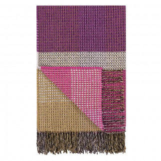 Plaid Montaigne Rosewood, Designers Guild