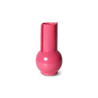 Hot Pink, Ceramic Vase, HK Living