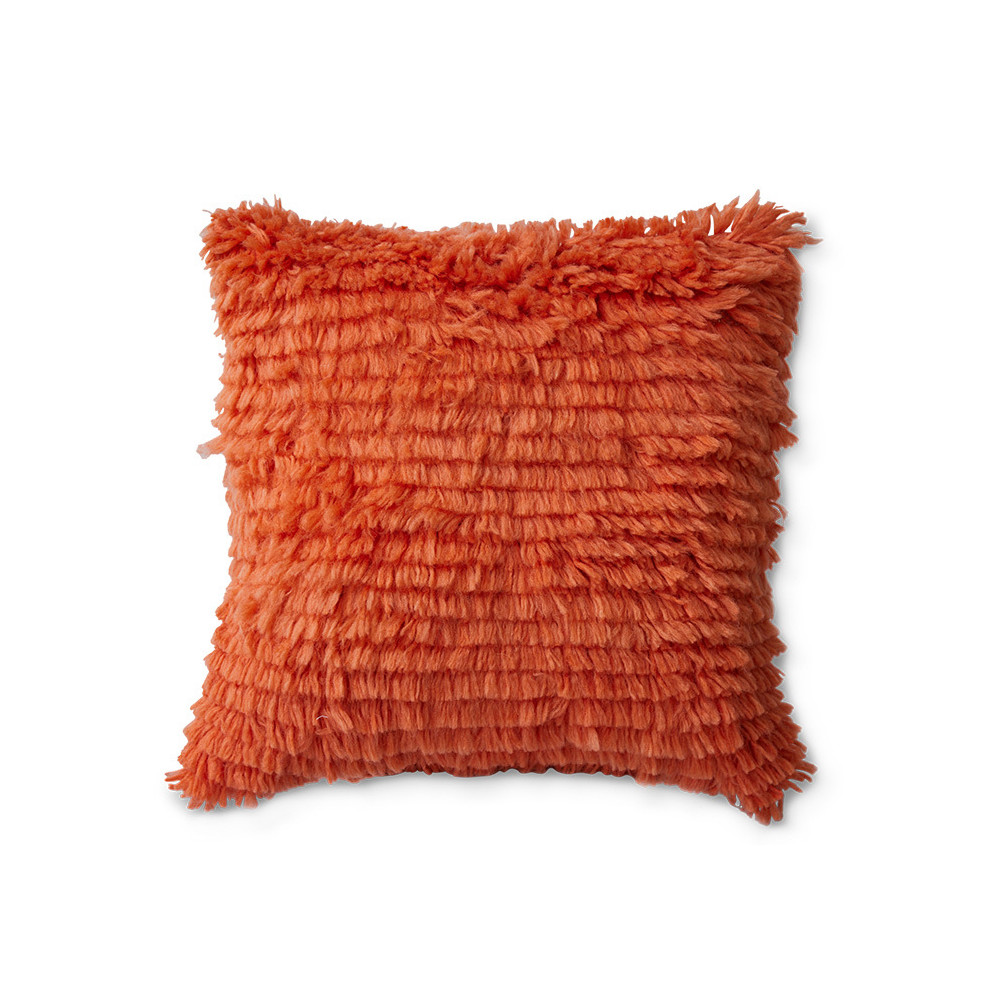 Fluffy Sienna, Coussin, HK Living, 50 cmx50 cm