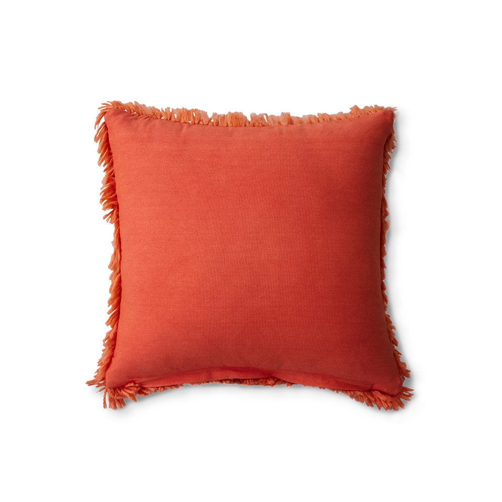 Fluffy Sienna, Coussin, HK Living, 50 cmx50 cm