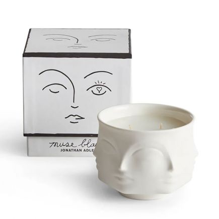 Muse Blanche, Bougie parfumée, Jonathan Adler