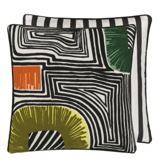 En allant aux baux cyprès, Coussin, Christian Lacroix ,50cmx50cm