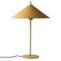 Triangle metal table lamp, Ochre Matt, Size L, HK Living