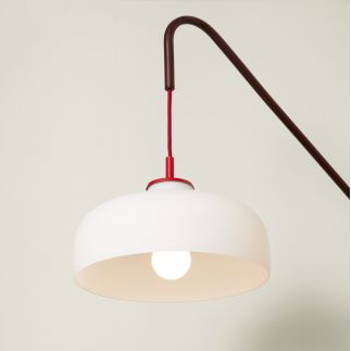 Current, Wall Light Red, Hubsch