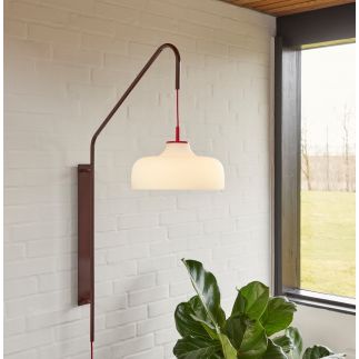 Current, Wall Light Red, Hubsch