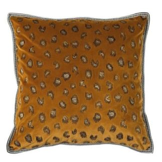 Daim Camel, Coussin, Casamance, 45cm x 45cm