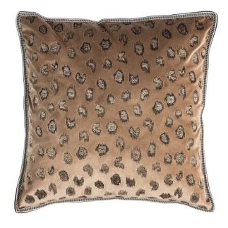 Daim Taupe, Coussin, Casamance, 45cm x 45cm