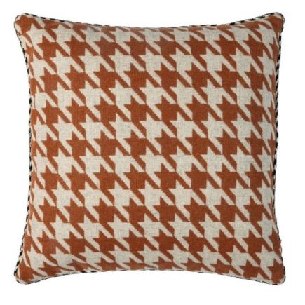 Pacte, Orange, Coussin, Casamance, 45cm x 45cm