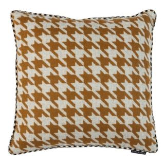 Pacte, Ocre, Coussin, Casamance, 45cm x 45cm