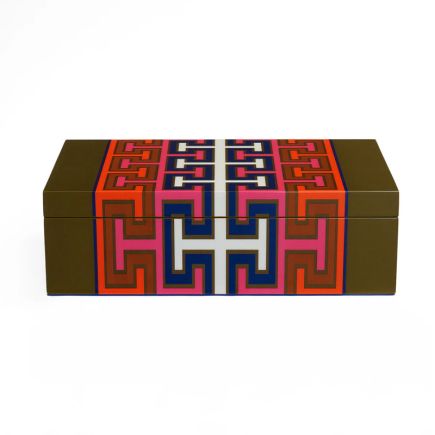 Madrid Medium, Lacquered Box, Jonathan Adler