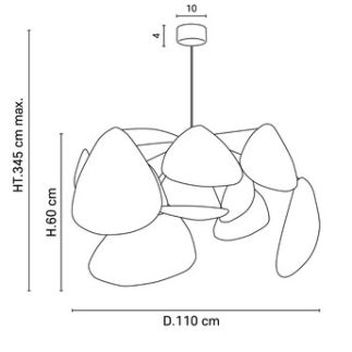 Screen XL, Plafonnier, Market Set