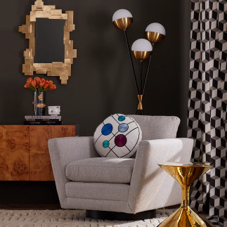 Puzzle accent, Miroir, Jonathan Adler