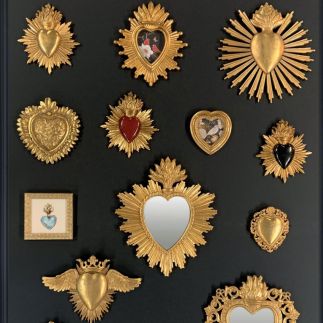 Ex-Voto, Coeur Soleil, 25cm, Sélectionné par Hippotigre