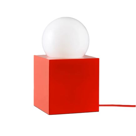 Bob 14, Rouge,Lampe de Table, Globen Lighting (avec son Ampoule)