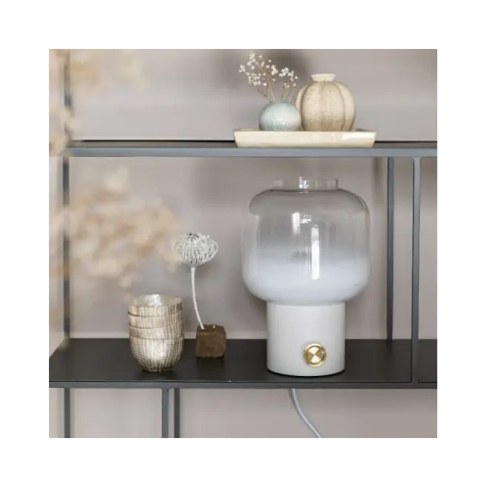 Moody, Blanc, Lampe De Table, Zuive