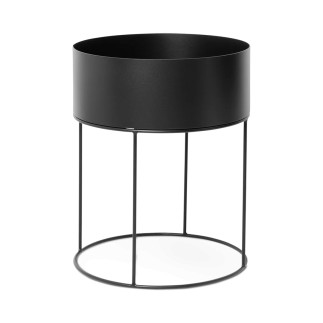 Plant Box Black, Jardinière / Table d'appoint, Ferm Living