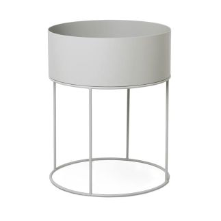 Plant Box Light Grey, Jardinière / Table d'appoint, Ferm Living