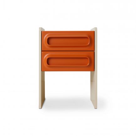 Bedside table with drawers, HK Living