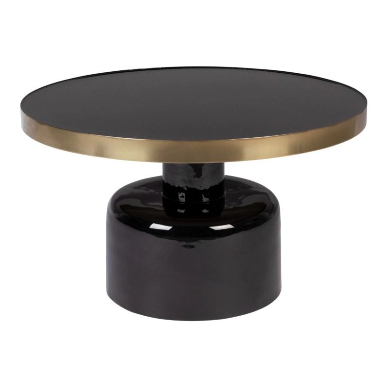 Glam, Table basse, Noir, Zuiver