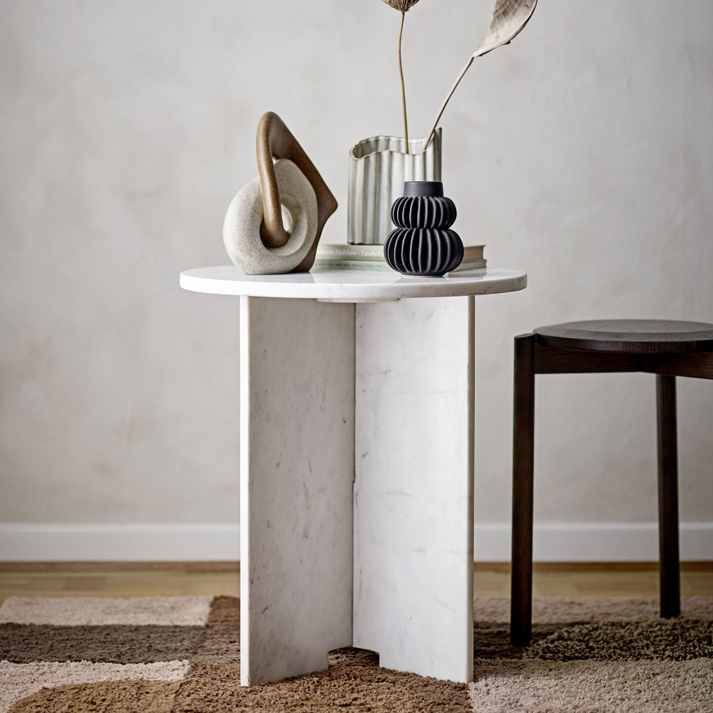 Jasmia, Table d'appoint en Marbre, Bloomingvillr