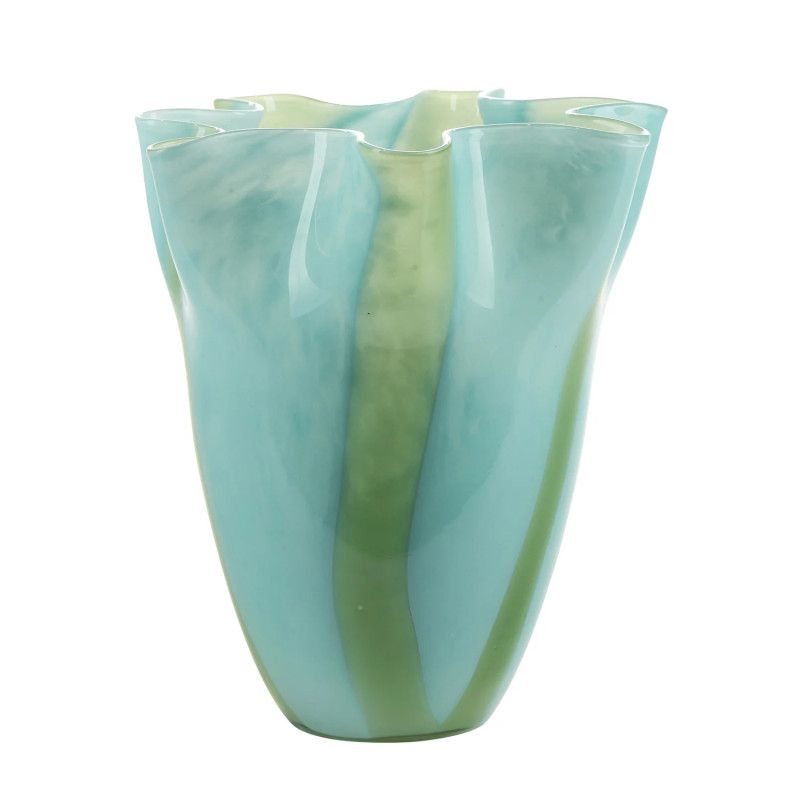 Tulip Vase Green and Turquoise, Bahne