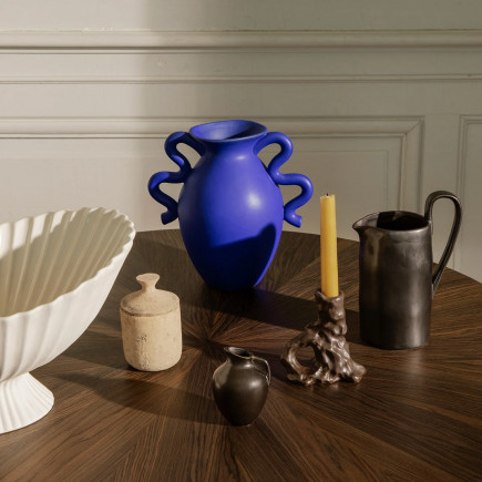 Blue Verso Cobalt, Vase, Ferm Living